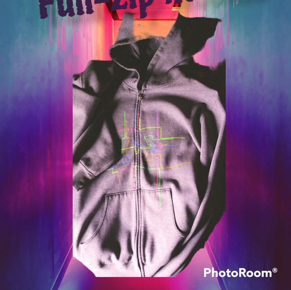 DC Graffiti zip hoodie - Picture 2 of 13